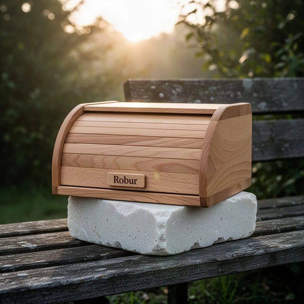 Beechwood Bread Box