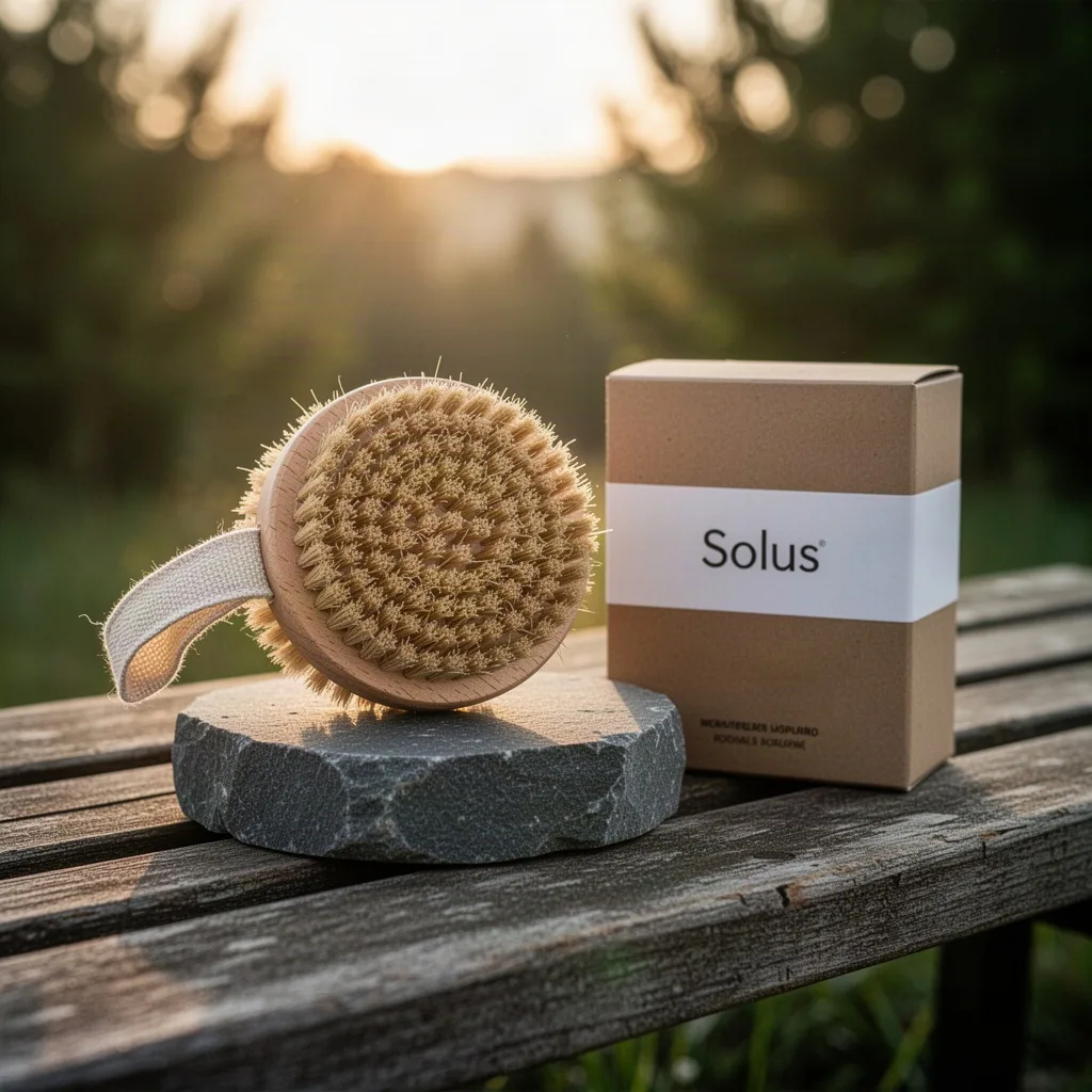 Solus Beechwood Sisal Dry Body Brush